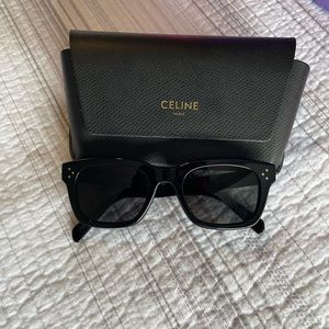 Celine Bold Three Dots 50MM Square Sunglasses